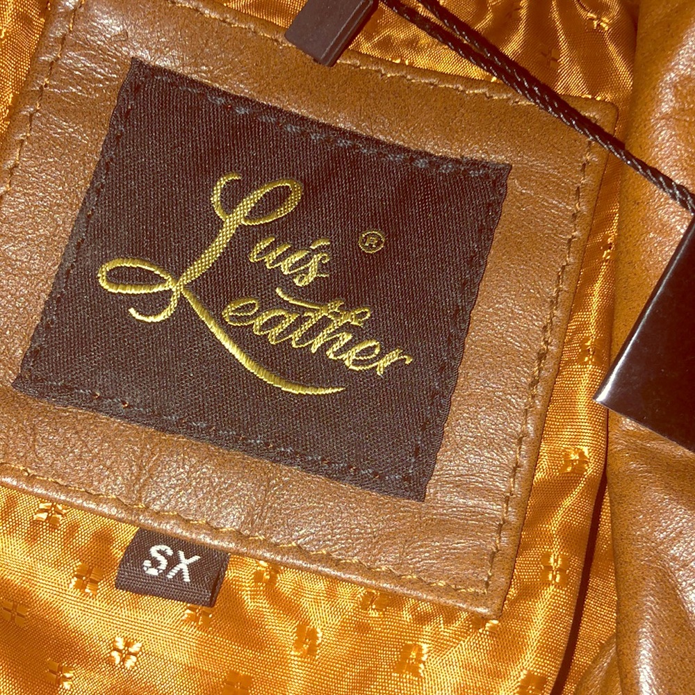 Luis leather jacket sx
